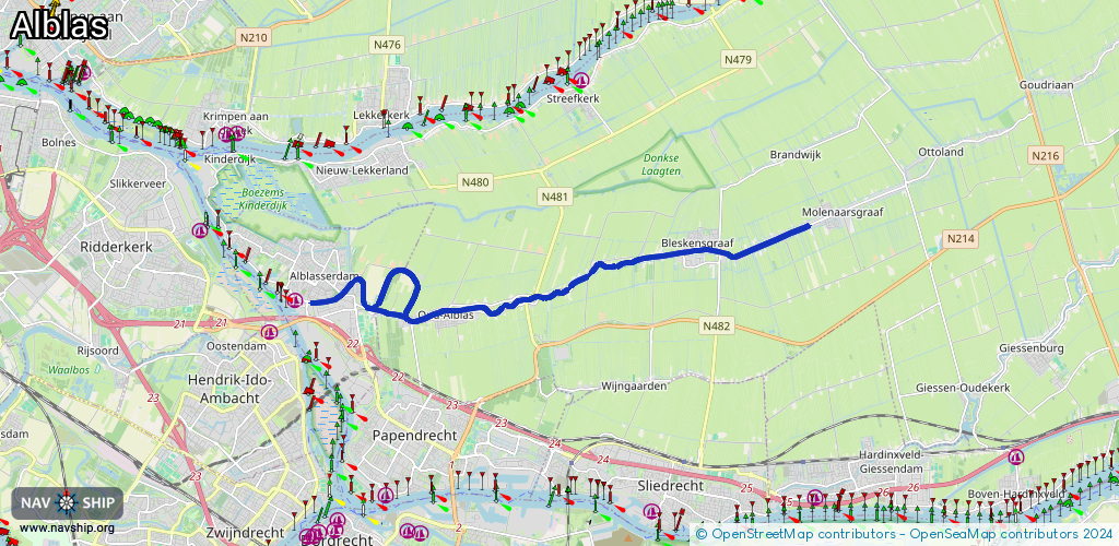 Route Alblas