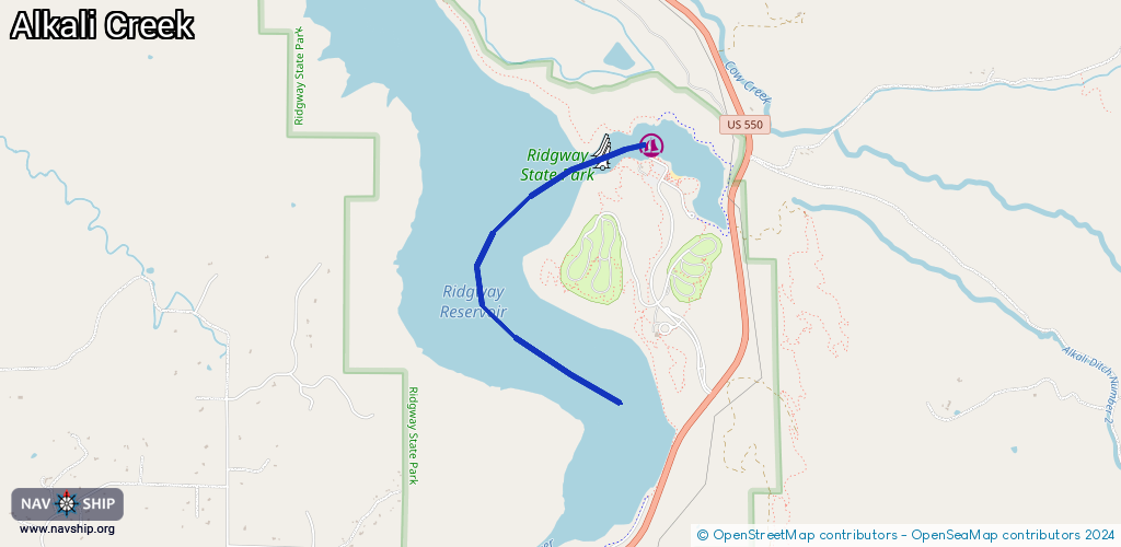 Route Alkali Creek
