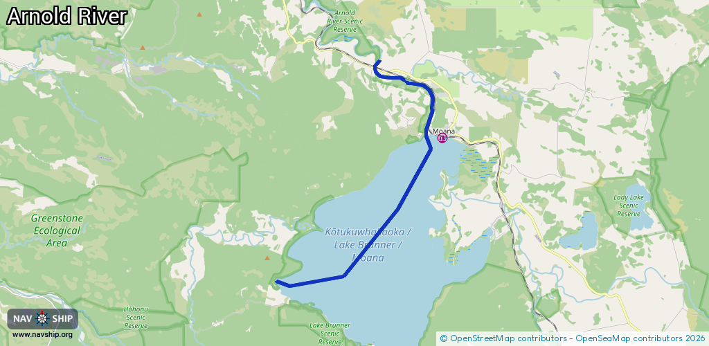 Route Arnold River