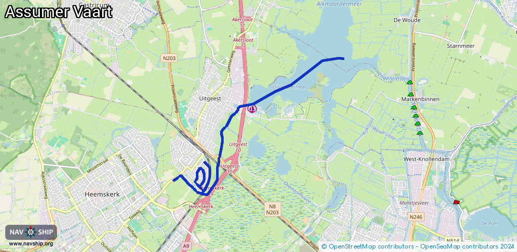 Route Assumer Vaart