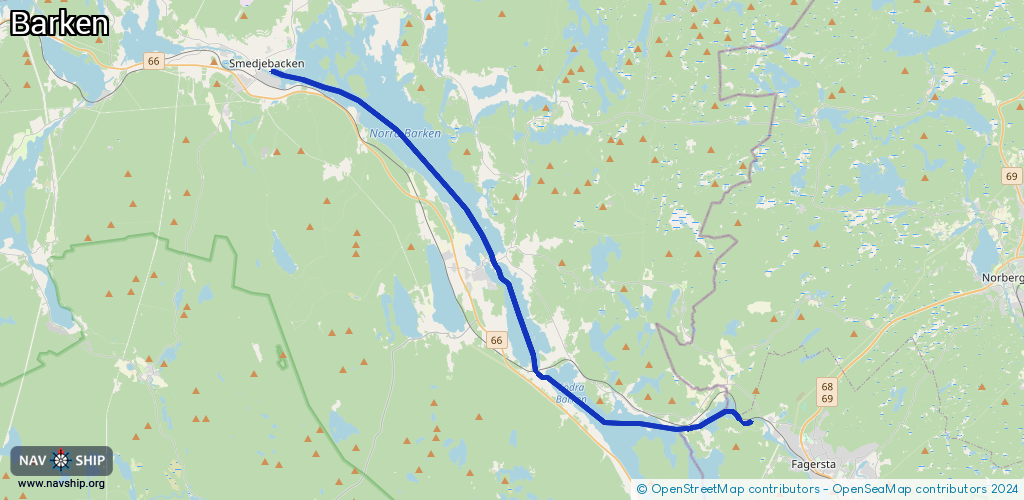 Route Barken