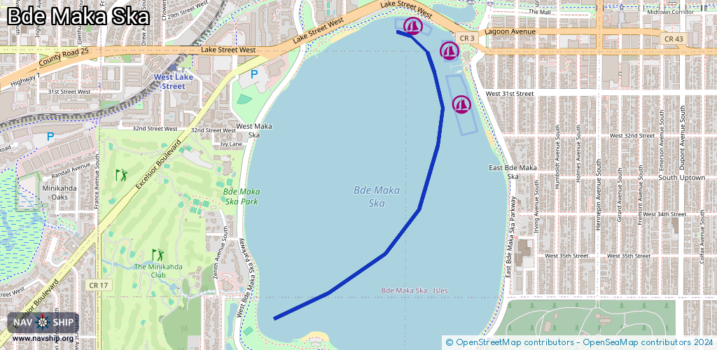 Route Bde Maka Ska