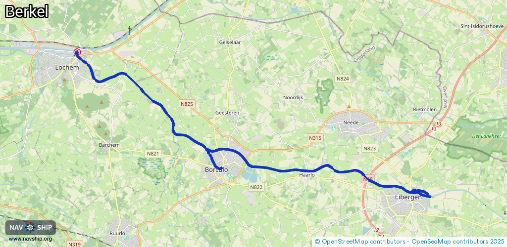 Route Berkel