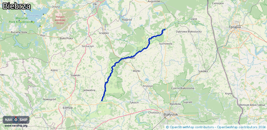 Route Biebrza