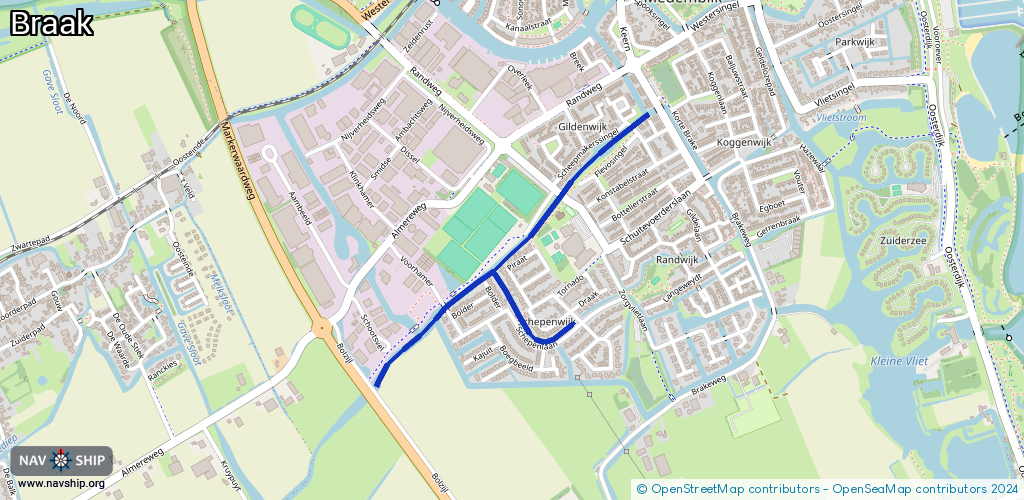 Route Braak
