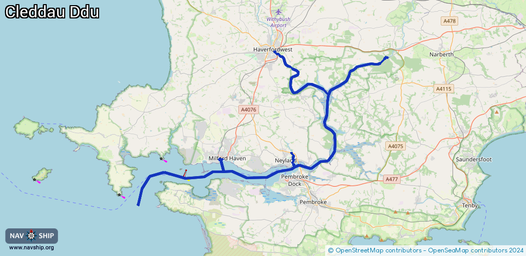 Routenverlauf Cleddau Ddu