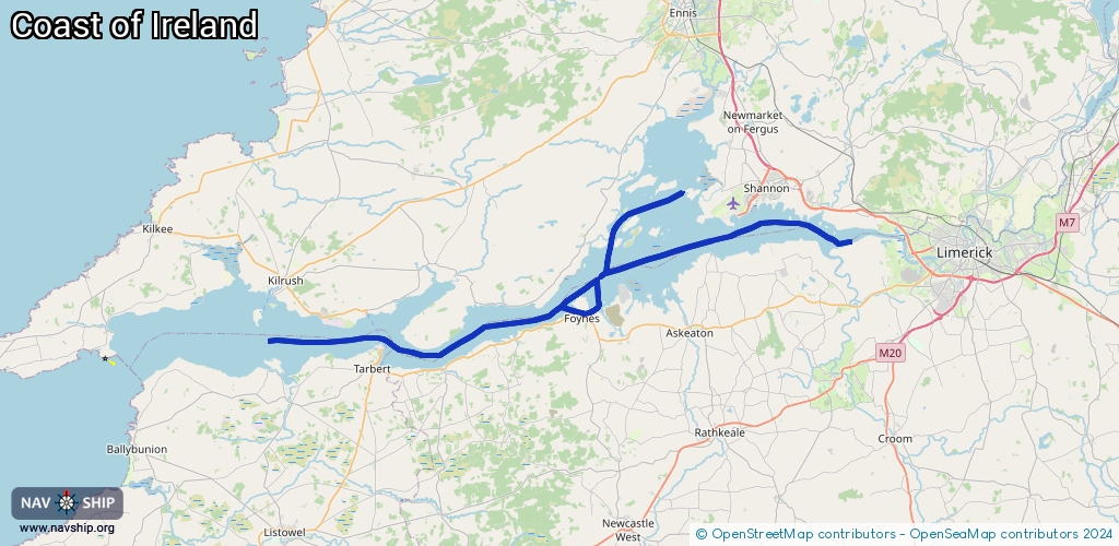 Route Coast of Ireland