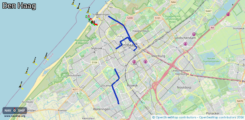 Route Den Haag