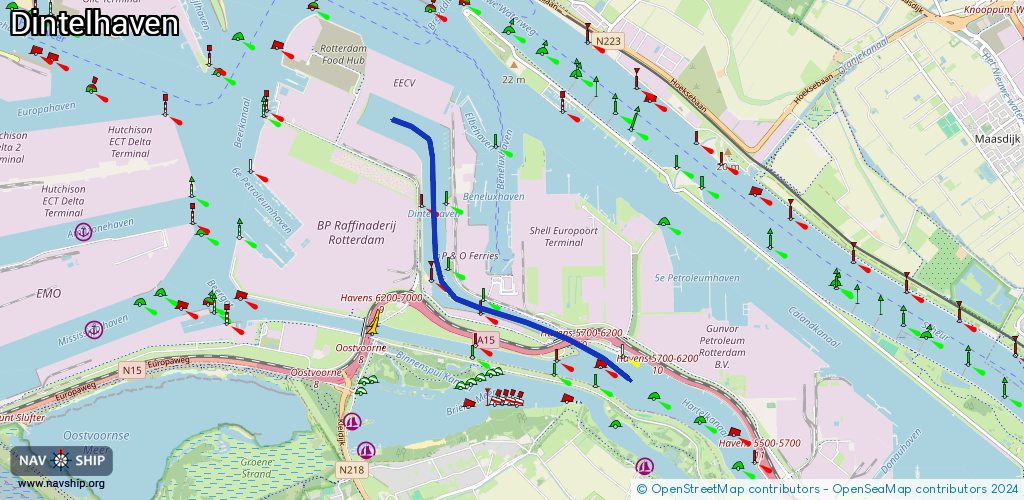 Routenverlauf Dintelhaven