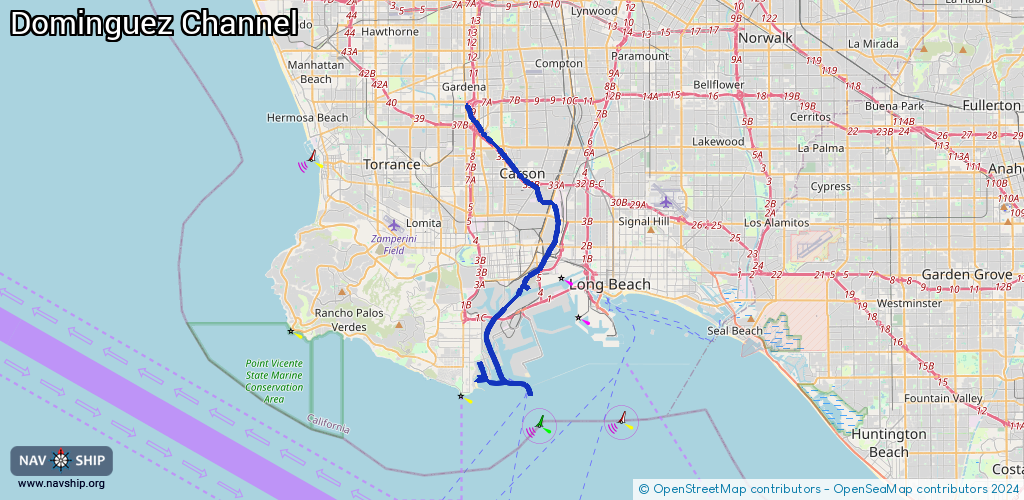 Route Dominguez Channel