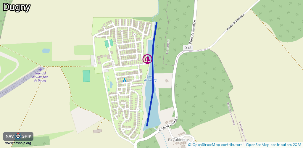 Routenverlauf Dugny