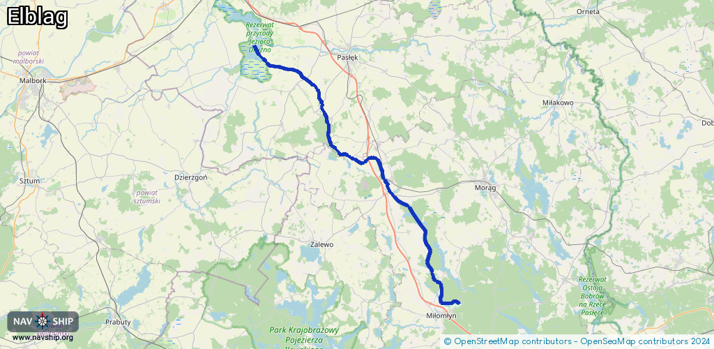 Route Elblag