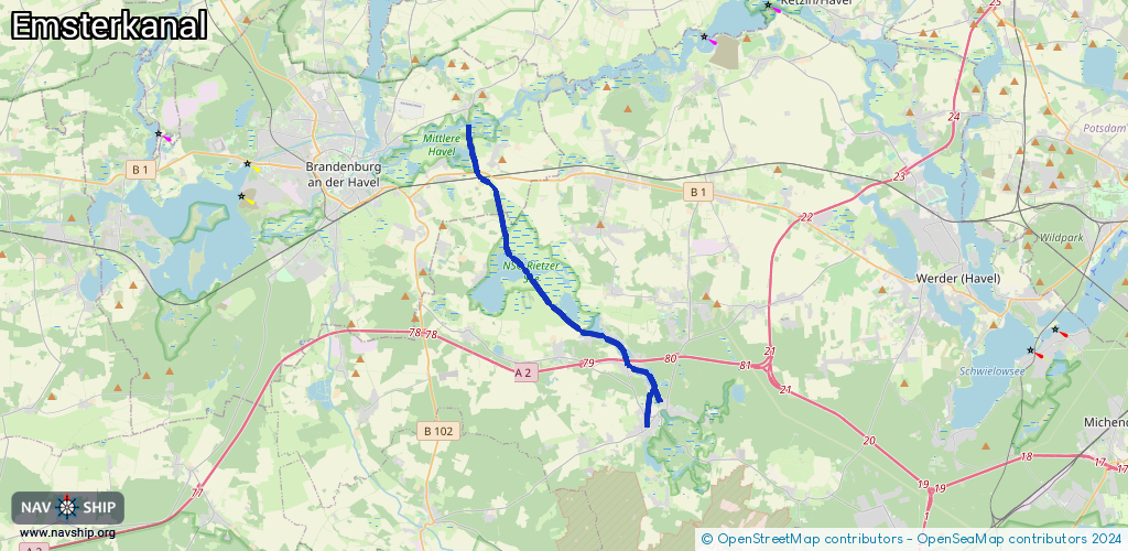 Route Emsterkanal