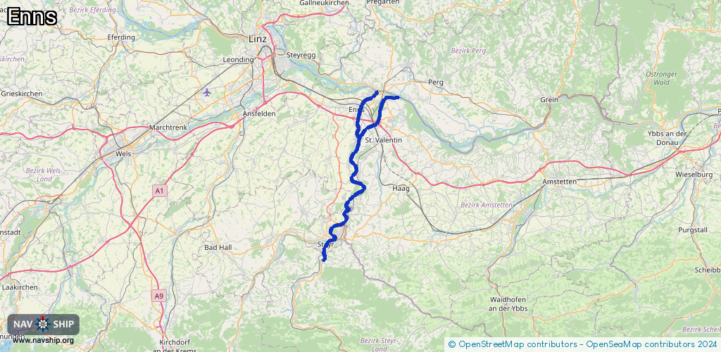 Route Enns