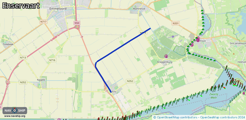 Route Enservaart