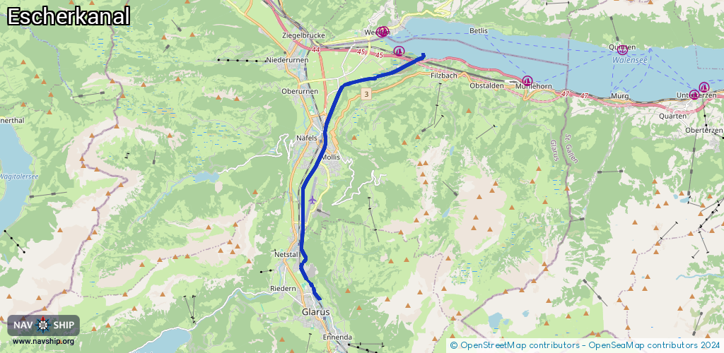 Route Escherkanal