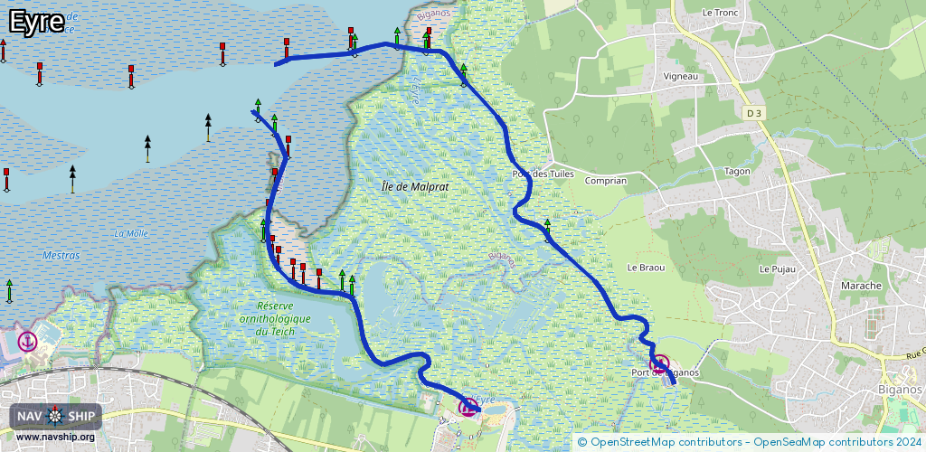 Route Eyre