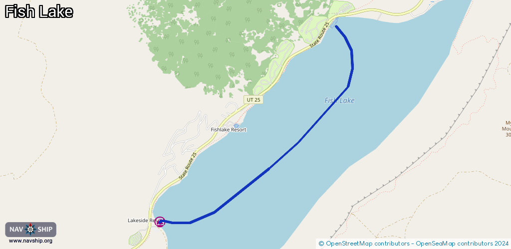 Route Fish Lake