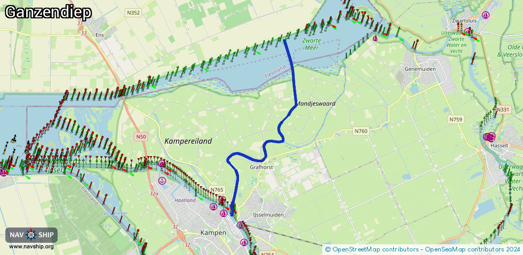 Route Ganzendiep