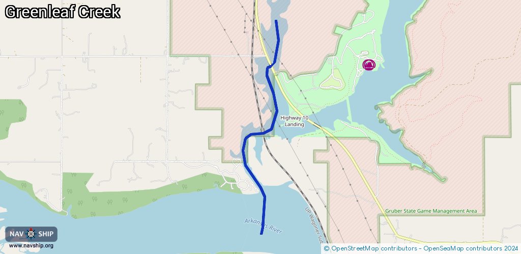Route Greenleaf Creek