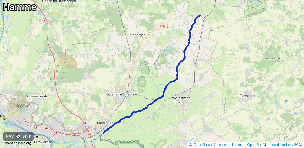 Route Hamme