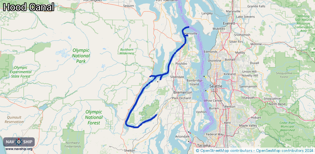 Route Hood Canal