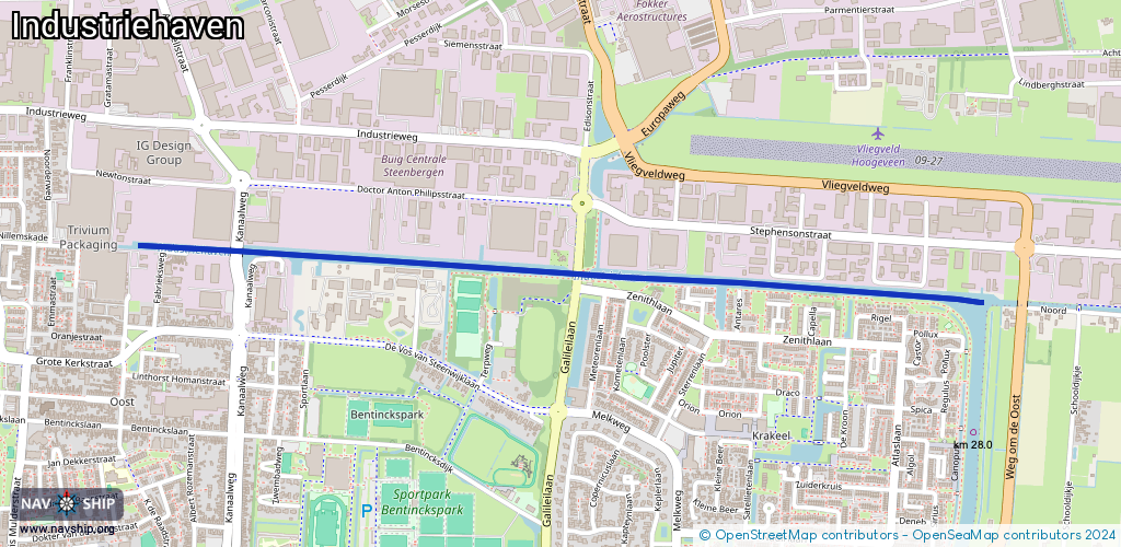 Route Industriehaven