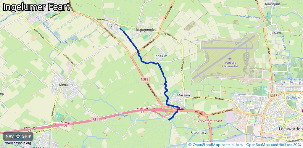 Route Ingelumer Feart