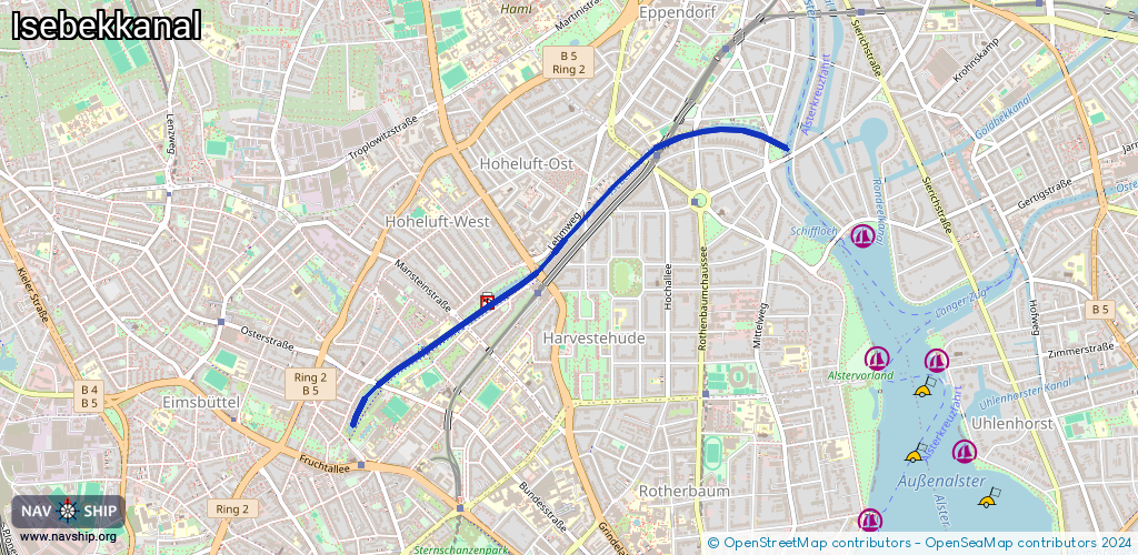 Route Isebekkanal