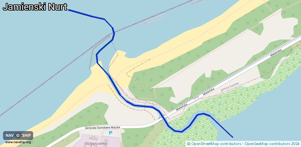 Route Jamienski Nurt