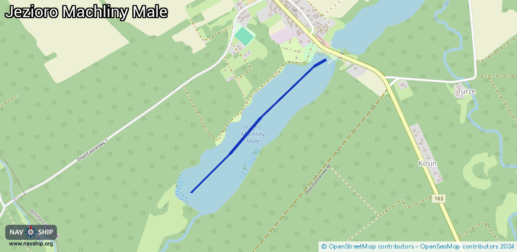 Routenverlauf Jezioro Machliny Male