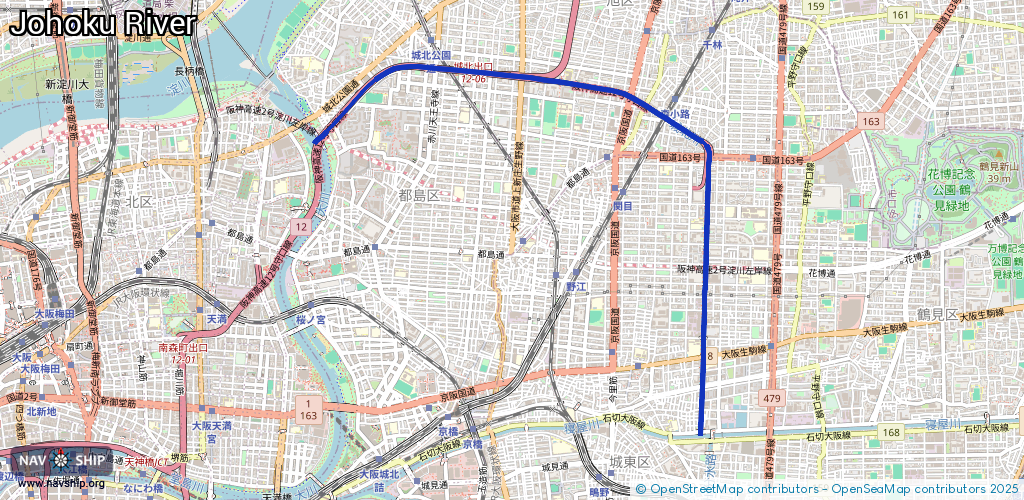 Route Johoku River