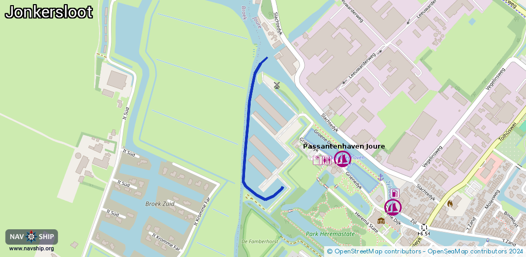 Route Jonkersloot