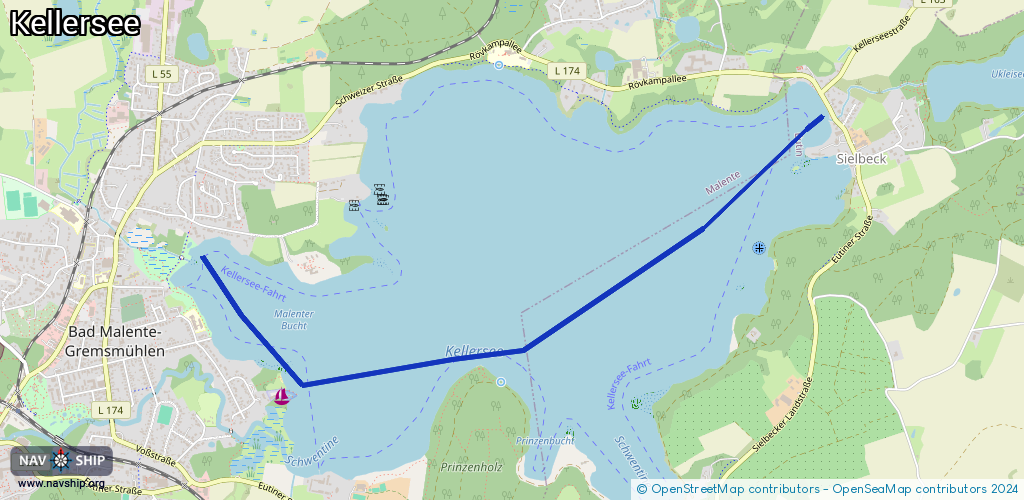 Routenverlauf Kellersee