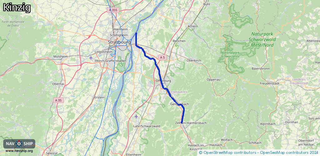 Route Kinzig