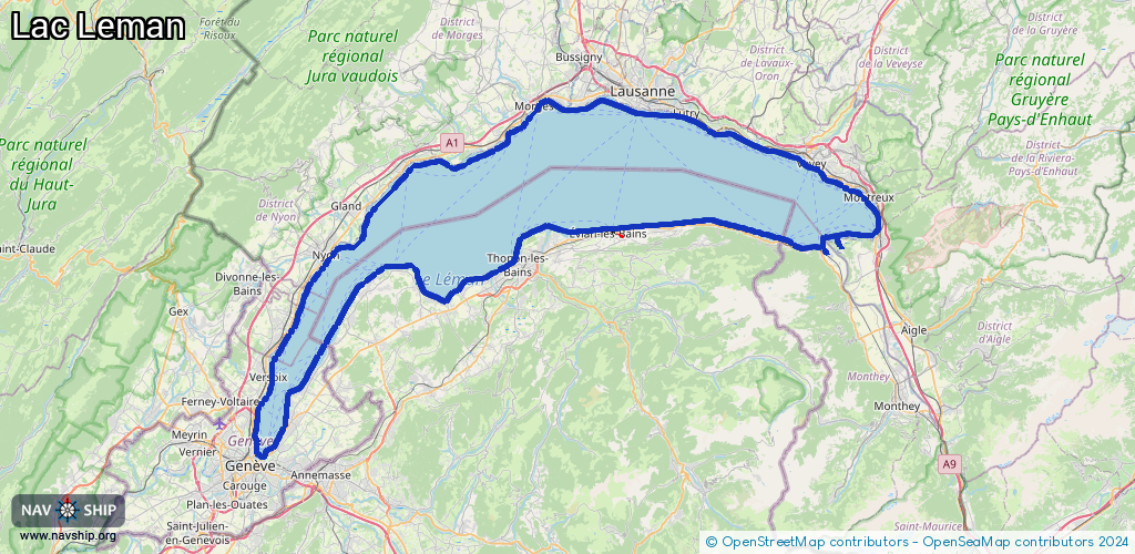 Route Lac Leman
