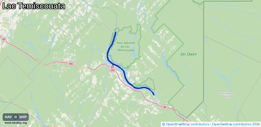 Route Lac Temiscouata