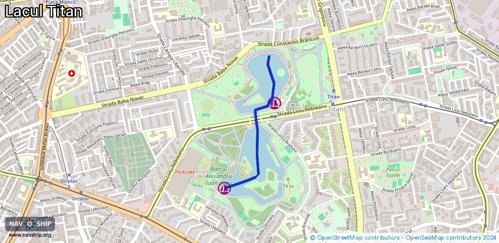 Route Lacul Titan