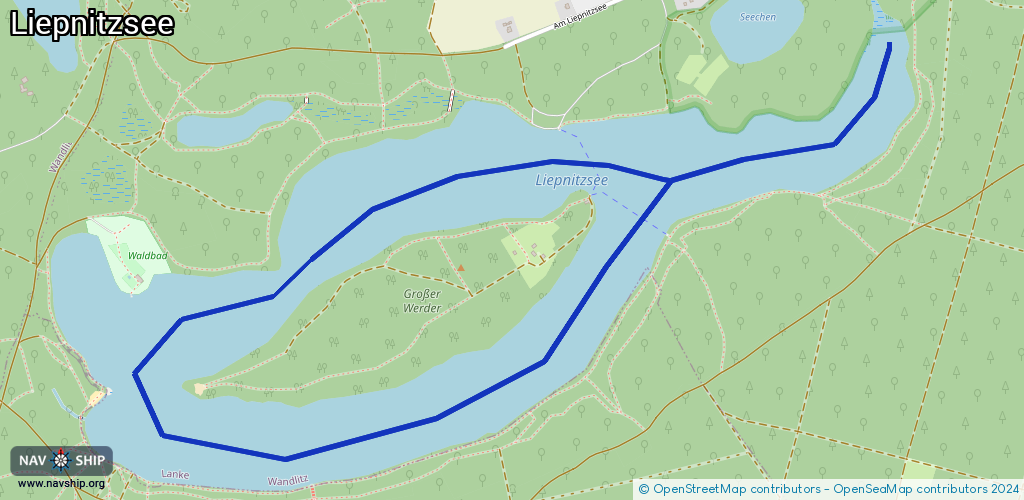 Route Liepnitzsee