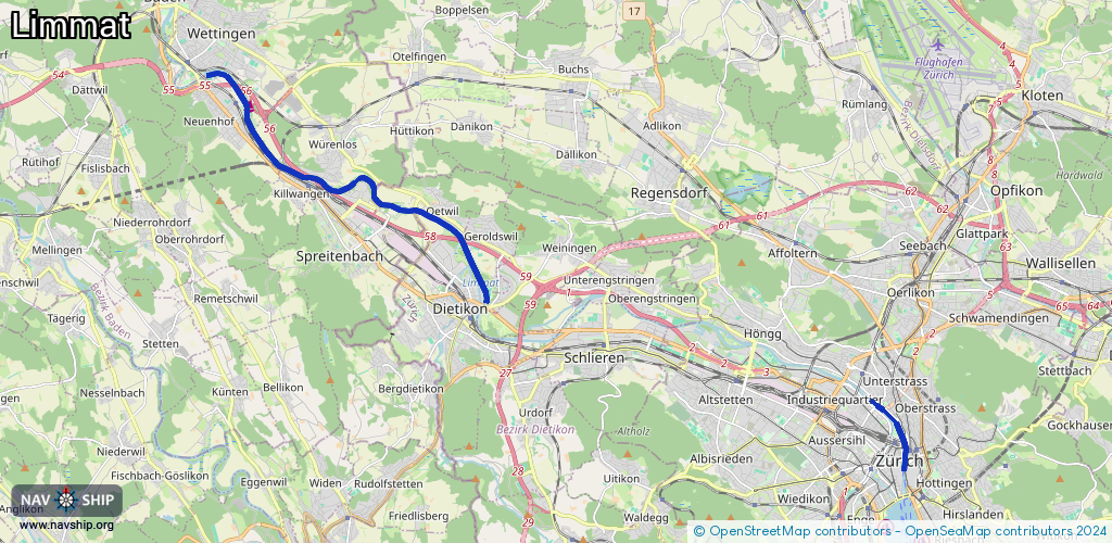 Route Limmat
