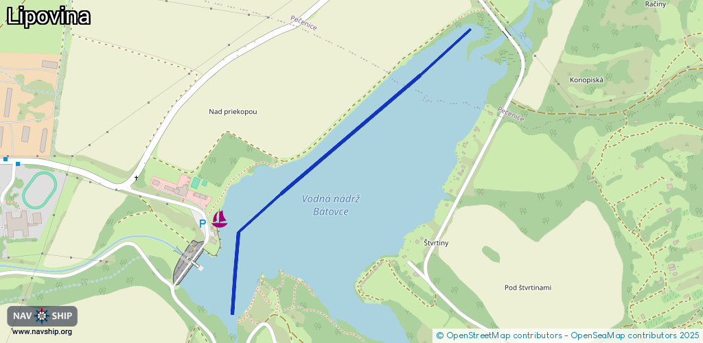 Route Lipovina