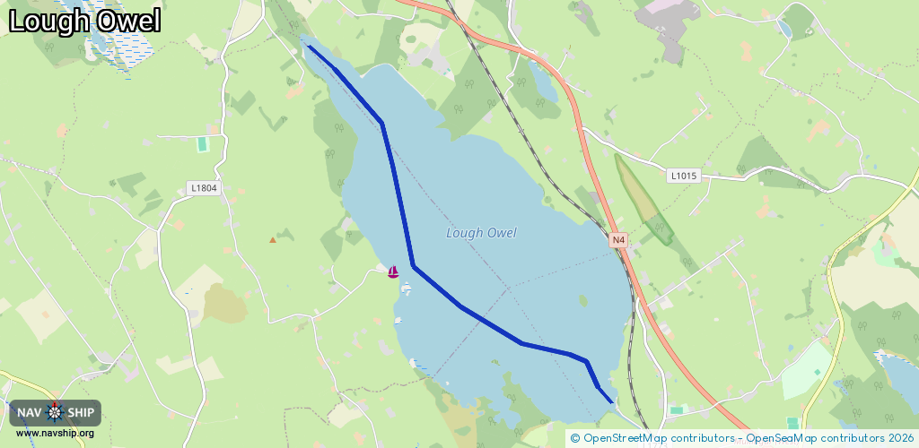 Route Lough Owel