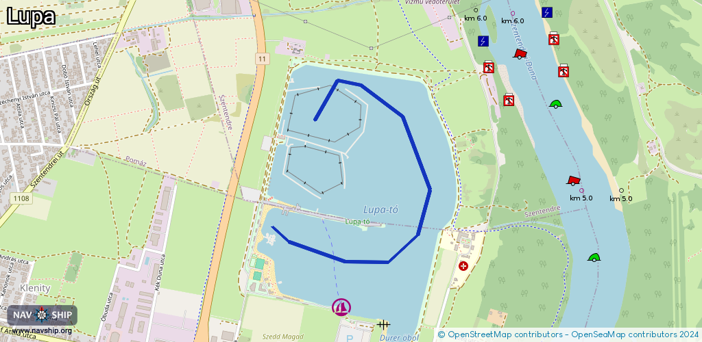 Routenverlauf Lupa