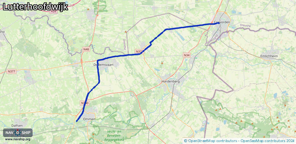 Route Lutterhoofdwijk