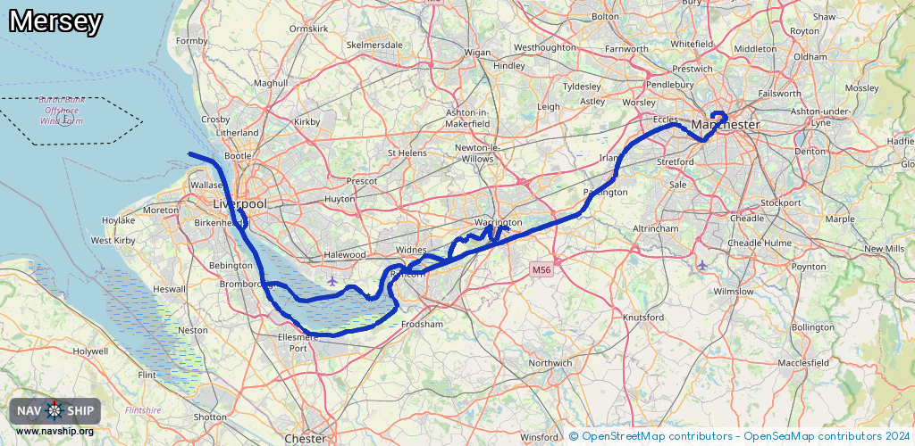 Route Mersey