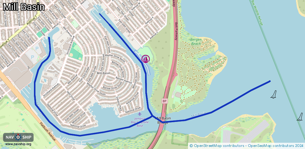 Route Mill Basin