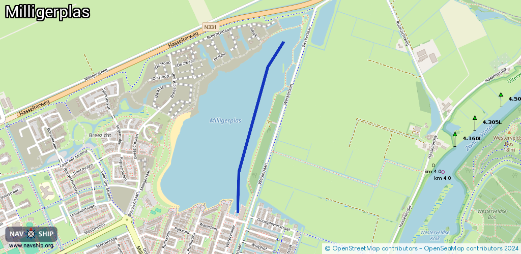 Route Milligerplas