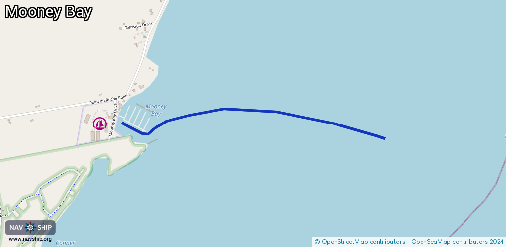 Route Mooney Bay