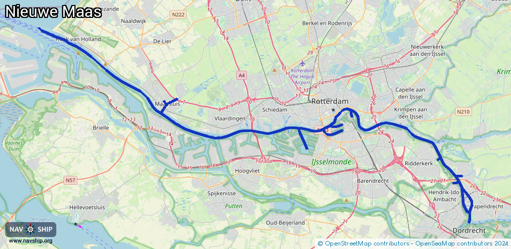 Route Nieuwe Maas