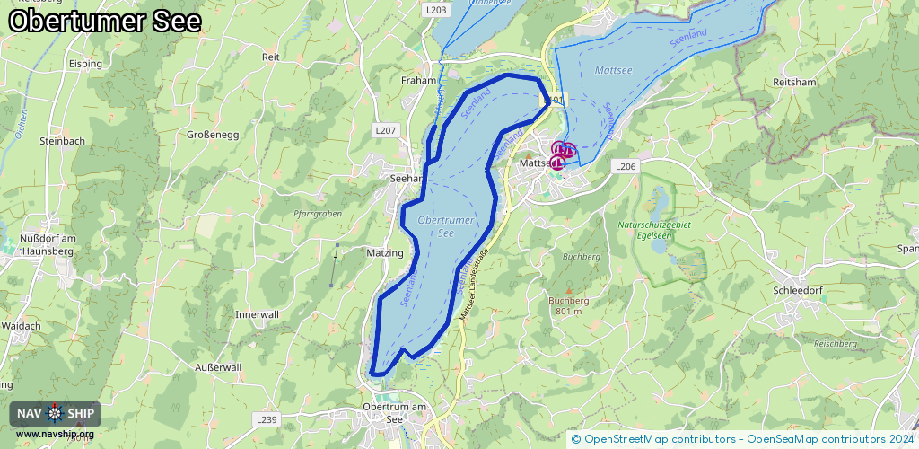 Route Obertumer See